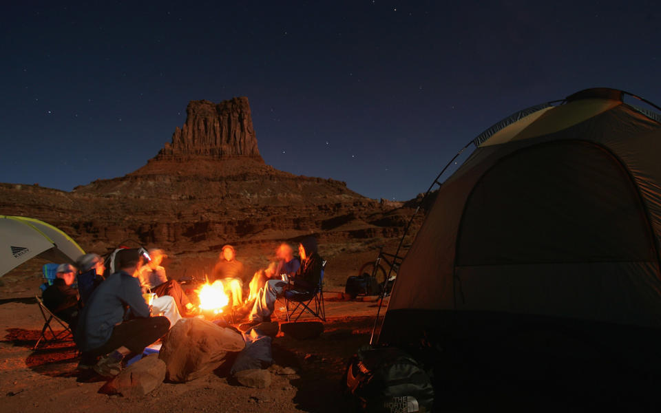 Stargaze on the White Rim Trail, Canyonlands, Utah, U.S.