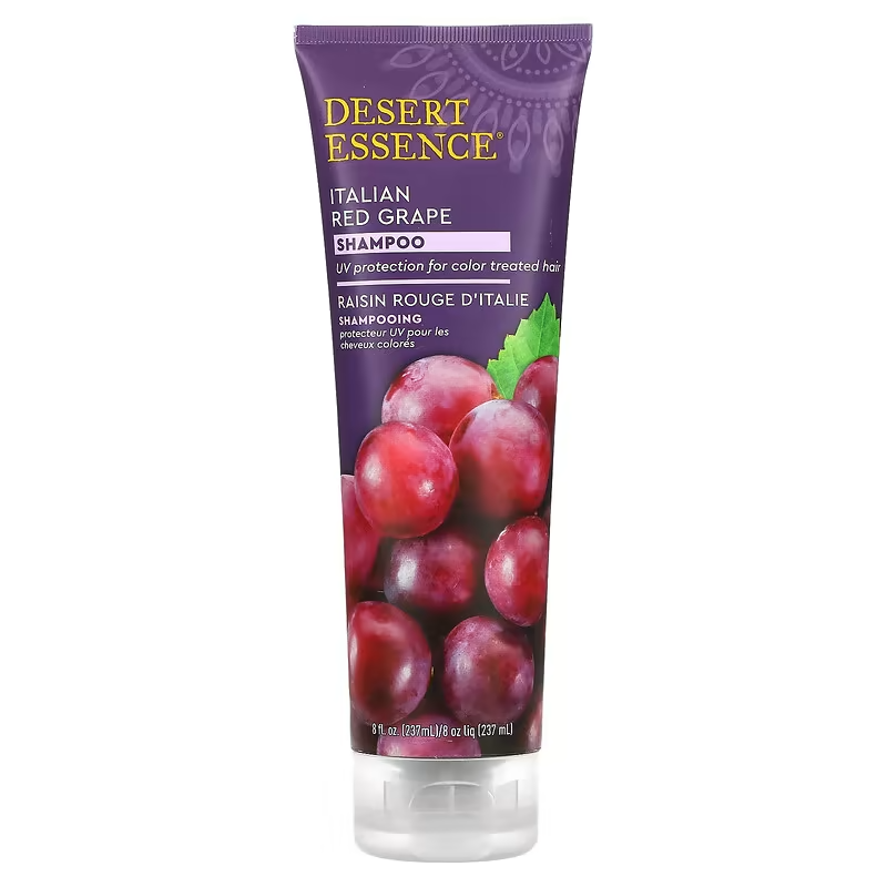 Desert Essence, Shampoo, Italian Red Grape, 8 fl oz (237 ml). PHOTO: iHerb