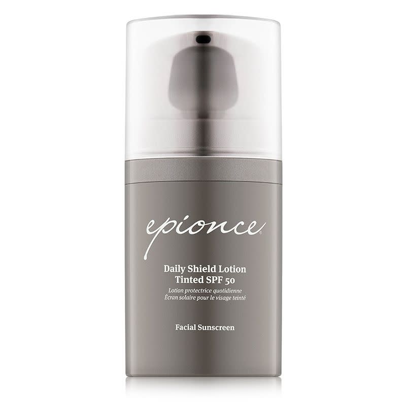 19) Epionce Daily Shield Lotion Tinted SPF 50