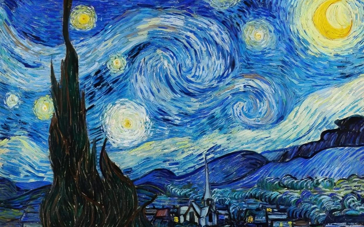 Vincent van Gogh's 1889 painting The Starry Night