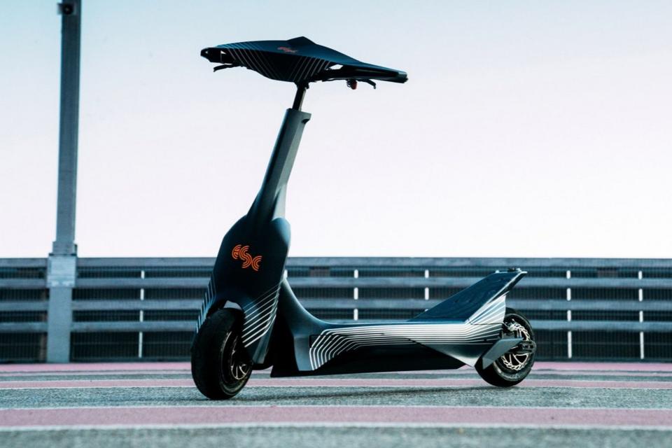 Así luce el scooter eléctrico de competición que alcanza una velocidad máxima de 100 km/h