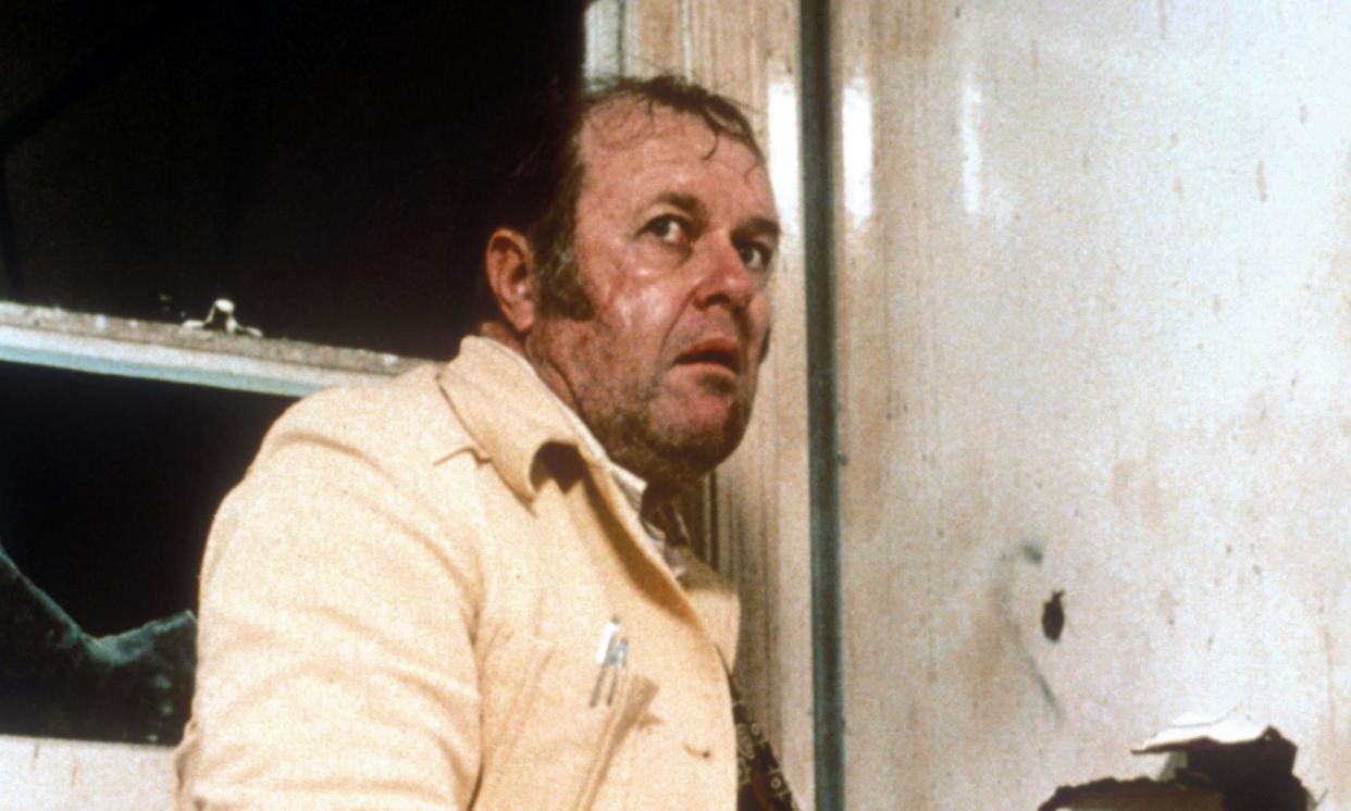 <span>Walsh as private detective Loren Visser in the Coen brothers’ debut film, Blood Simple, in 1984.</span><span>Photograph: River Road Prods/Kobal/Rex/Shutterstock</span>