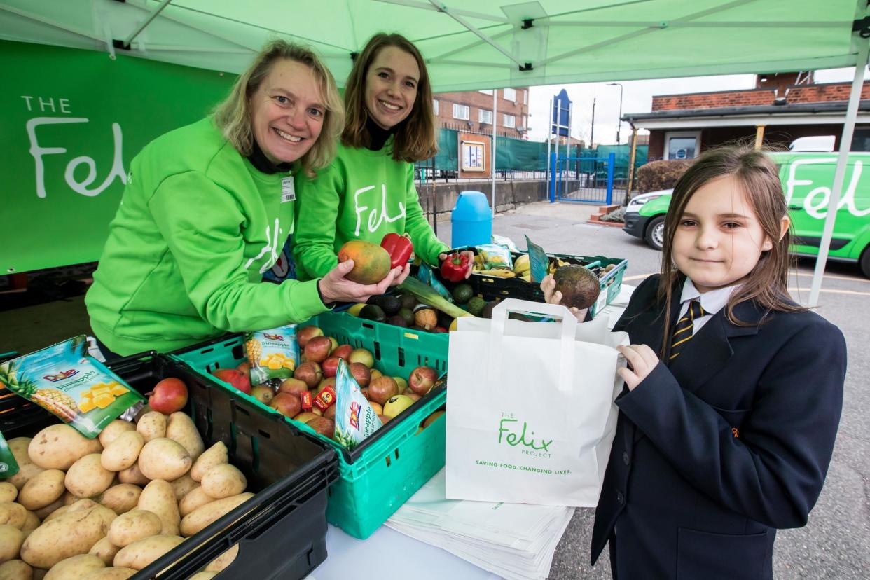 Fresh food: The Evening Standard's Christmas appeal raises funds to put food into primary schools: Alex Lentati