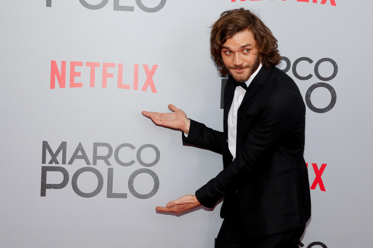 Mandatory Credit: Photo by Andy Kropa/Invision/AP/Shutterstock (9197187aj)Lorenzo Richelmy attends the season premiere of the new Netflix series 