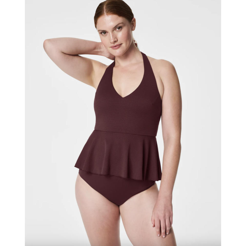 3. Spanx Halter Tankini