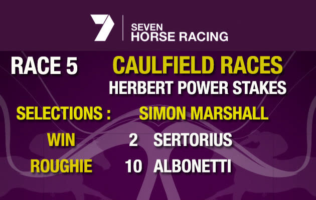 Race 5: Number 2 Sertorius, Roughie Number 10 Albonetti