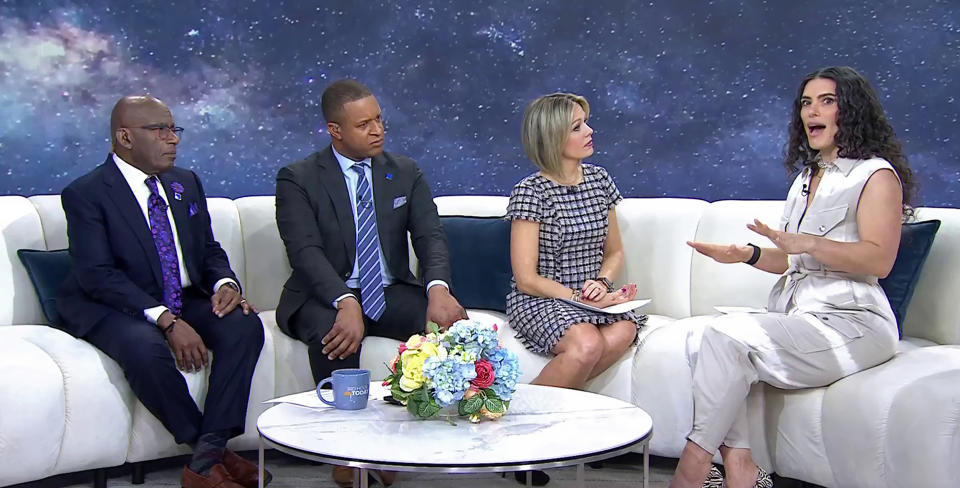 Al Roker, Craig Melvin, Dylan Dreyer and Chani Nicholas on TODAY. (TODAY)