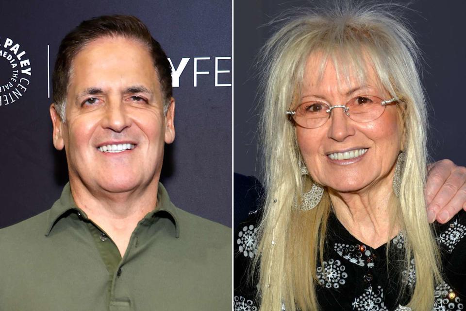 <p> John Lamparski/Getty Images; Michael Tullberg/Getty Images</p> Mark Cuban, Miriam Adelson