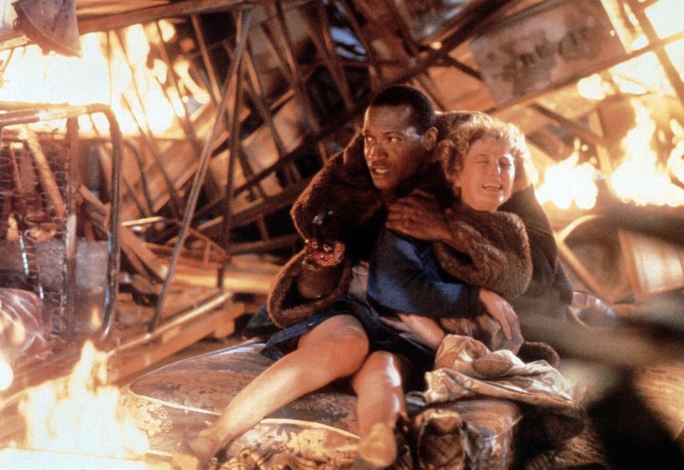 <h1 class="title">CANDYMAN, from left: Tony Todd, Virginia Madsen, 1992. ©TriStar Pictures/courtesy Everett Collection</h1><cite class="credit">Everett Collection</cite>