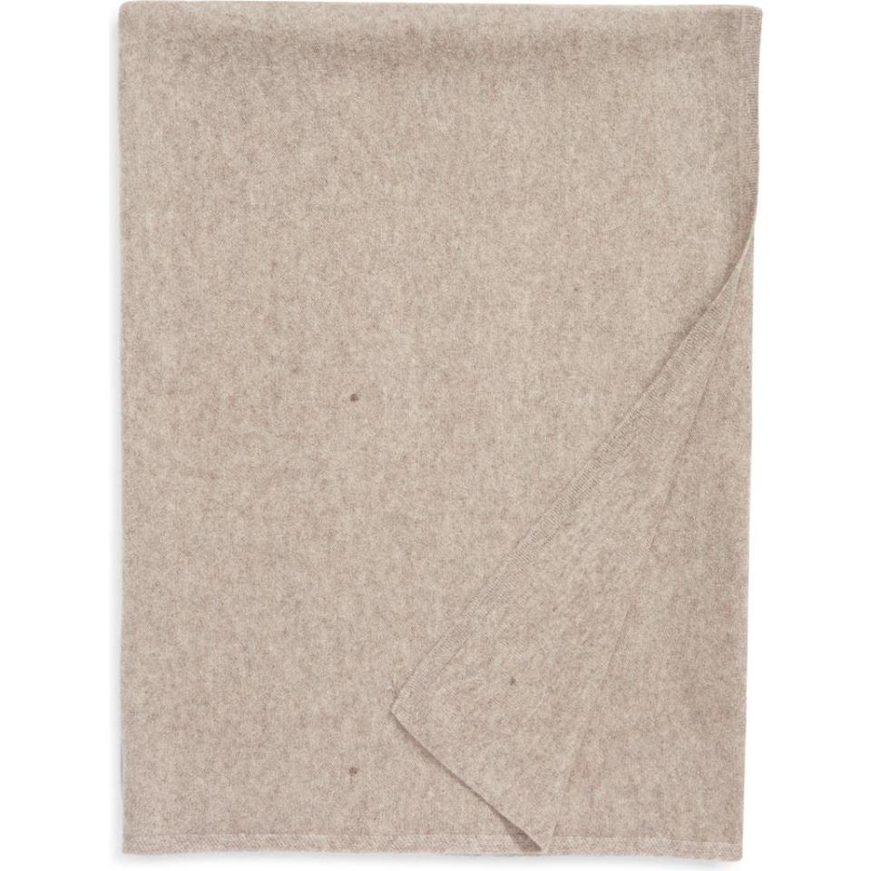 27) Cashmere Throw Blanket