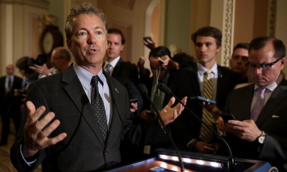 Rand Paul has helped to block Republican efforts to introduce a new health bill.