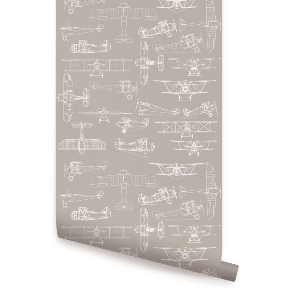 Airplanes Wallpaper - Peel and Stick