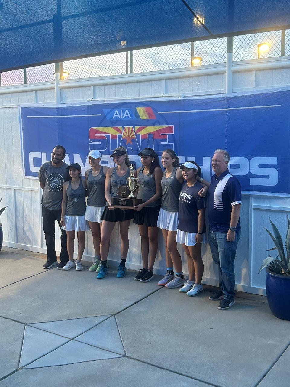 Scottsdale Prep dethrones Phoenix Country Day to regain the crown in Division III girls tennis.