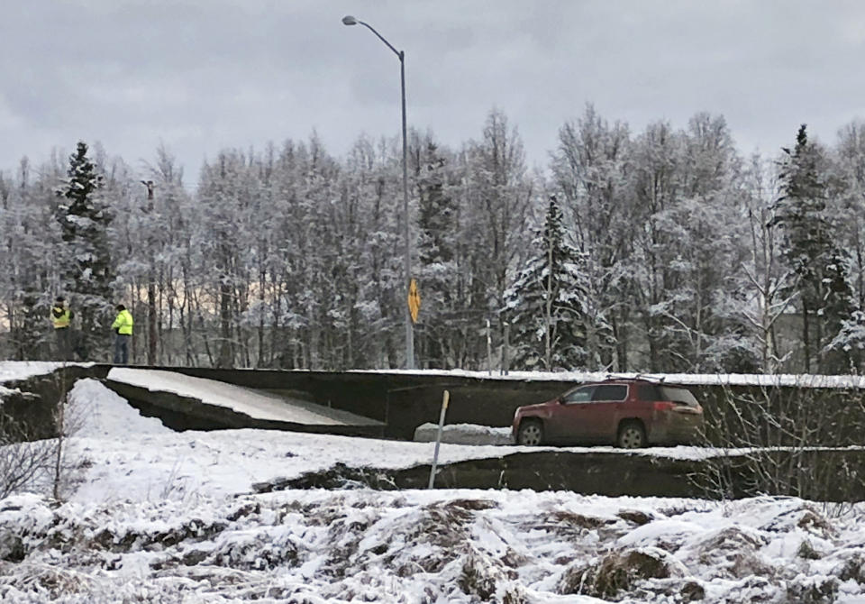 As Anchorage, Alaska was being rocked by a magnitude 7.2 earthquake this week