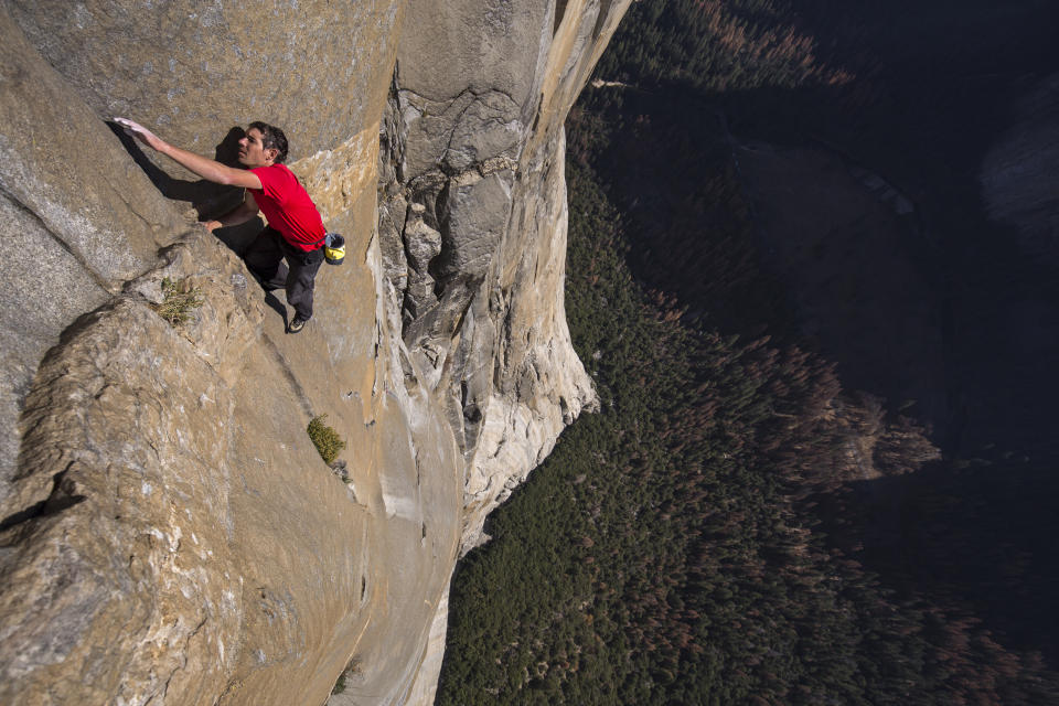 <p>The star of Free Solo is the only person to climb El Capitan without ropes.</p>