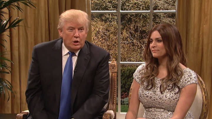 Donald Trump on Saturday Night Live.