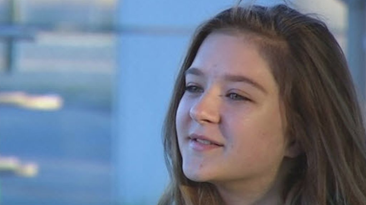 Zoe McLain credits her dad with teaching her the Heimlich maneuver. (Photo: WNCN)