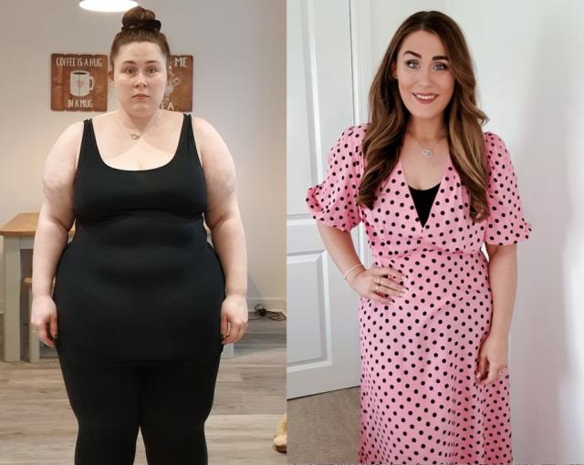 Woman drops half her body weight to be 'health influencer