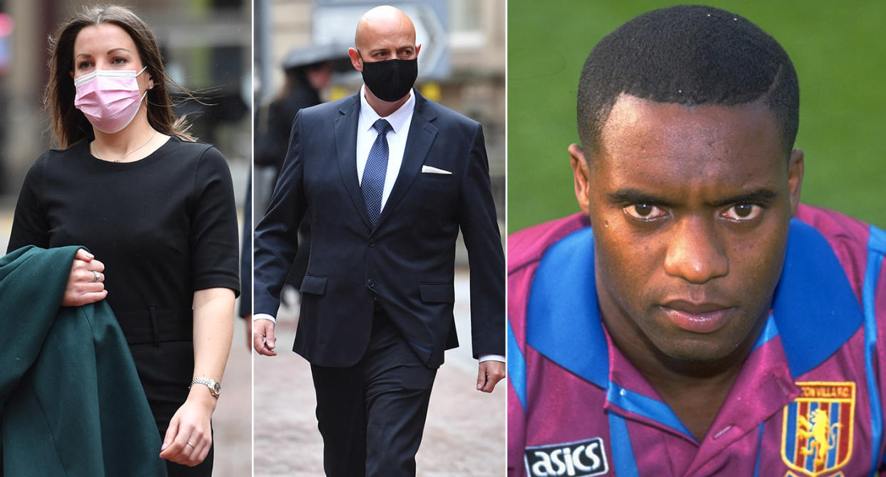 Mary Ellen Bettley-Smith is charged with assault and PC Benjamin Monk murder and manslaughter of ex-footballer Dalian Atkinson (PA)