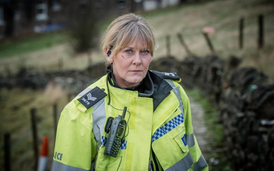 Sarah Lancashire starred as Sgt Catherine Cawood in Happy Valley - PA