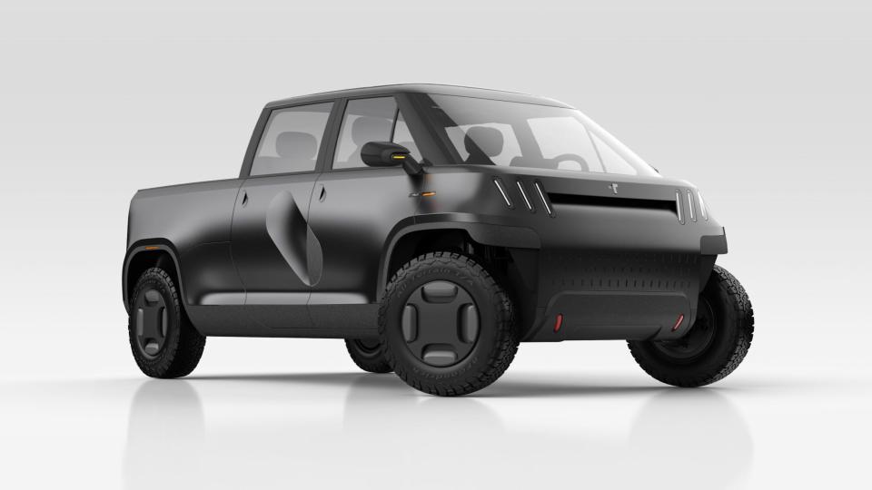 EV startup Telo's first electric truck.