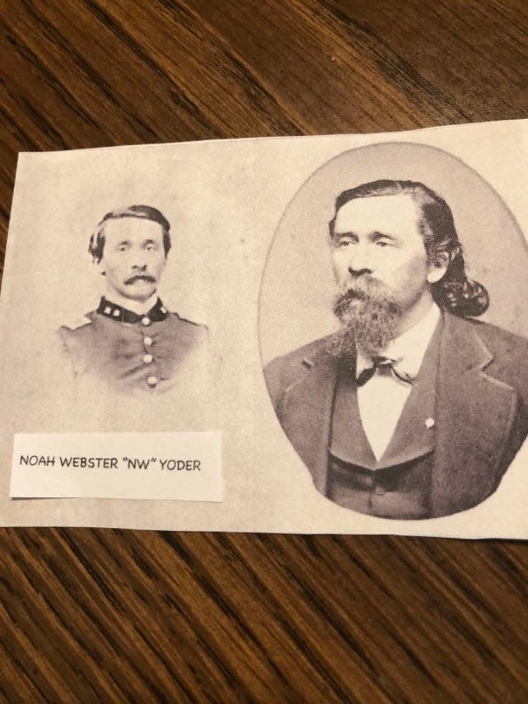 Dr. Noah W. Yoder was a Civil War veteran and a Sugarcreek-area physician in the 19th century.
