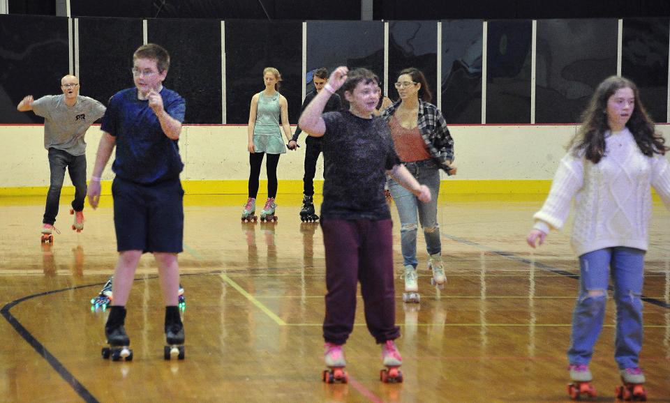 Roller skating is a popular indoor activity at Acres of Fun on the north end of Wooster.