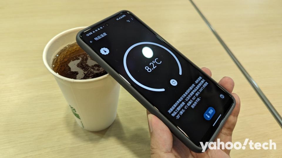 Pixel 8 Pro thermometer