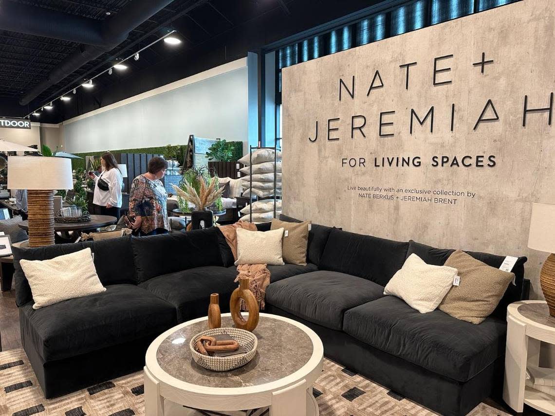 Living Spaces has several designer brand collaborations.