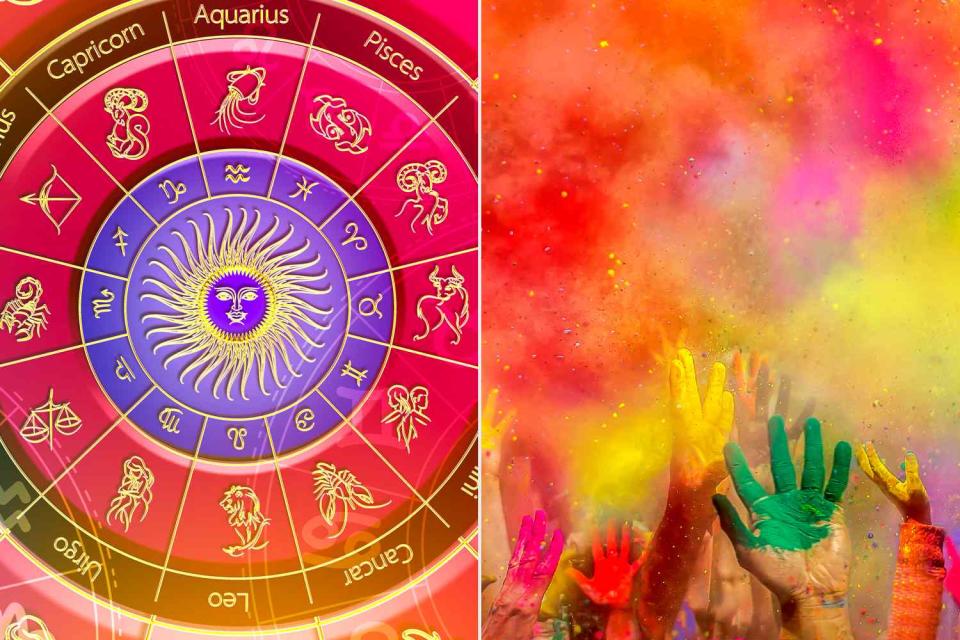 <p>Getty Images</p> Holi Zodiac