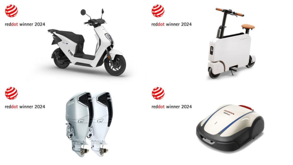包含Motocompacto在內，Honda共四項產品評選為2024產品設計獎得主。(圖片來源 / Honda)