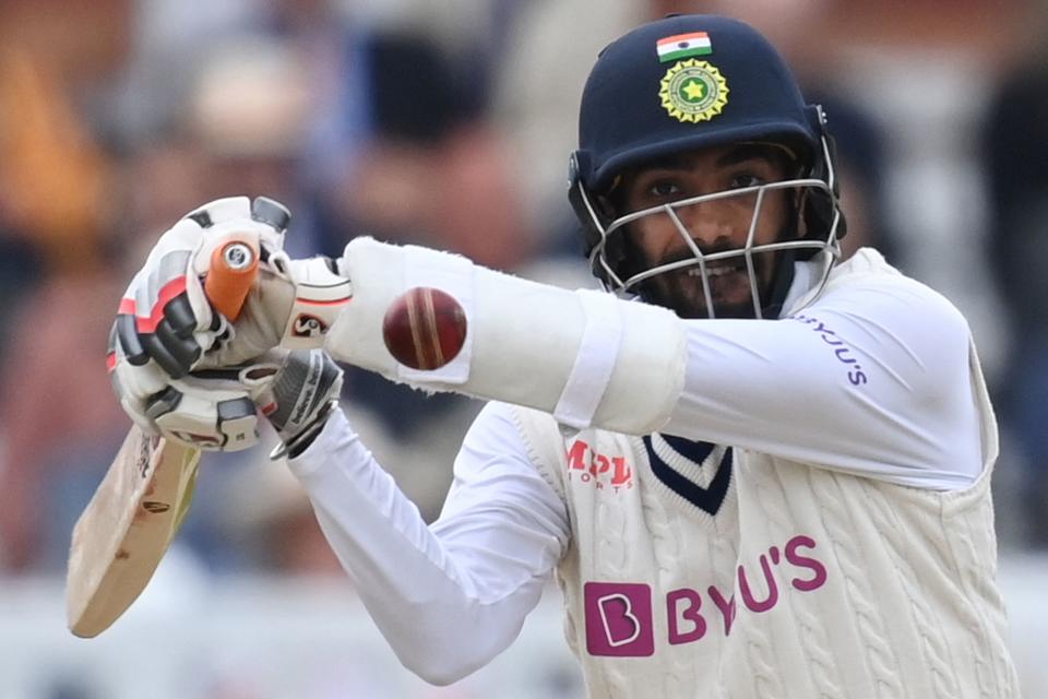 Seen here, India's Jasprit Bumrah takes on a short ball in the second Test match against England at Lord's. 