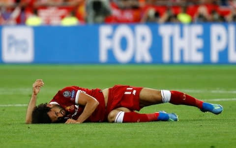 Salah's final ended in devastating fashion - Credit:  REUTERS