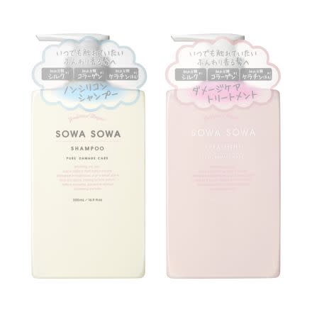 【評級：A】Clue SOWA SOWA Pure Damage Care Shampoo+Treatment