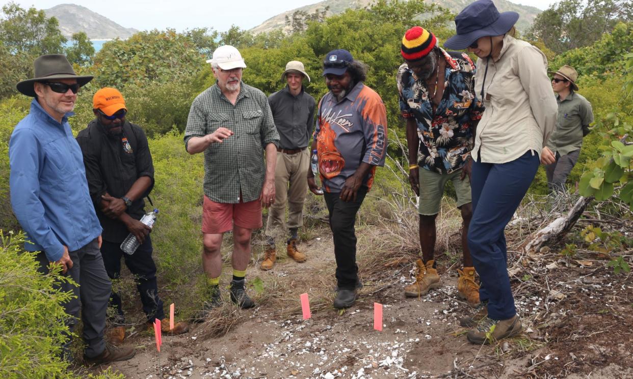 <span>The pieces are the oldest securely dated pottery discovered in Australia and weave Indigenous Australians into an ocean-going network of people in Papua New Guinea, the Torres Strait and Pacific Islands.</span><span>Photograph: Ariana Lambrides</span>