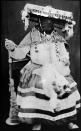 <p>Ivan Flores, 30, poses for a portrait in the Sinakara Valley, in Peru’s Cuzco region, during the Qoyllur Rit’i festival, translated from the Quechua language as Snow Star. Flores represents “La Emilia,” a man dressed as a woman in order to carry kindling hidden under his skirt while dancing as part of the Tahuantinsuyo nation. (Photo: Rodrigo Abd/AP) </p>