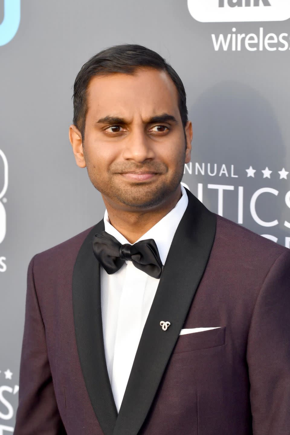 Ansari at the Critics Choice Awards. Source: Getty