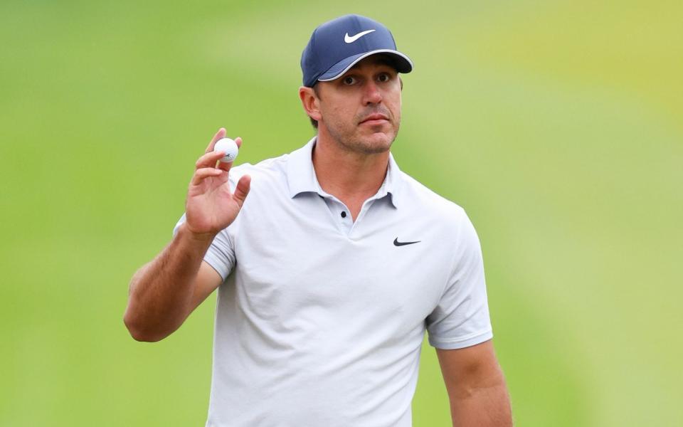 Brooks Koepka looks in formidable form heading into the final round at Oak Hill - Getty Images/Andrew Reddington