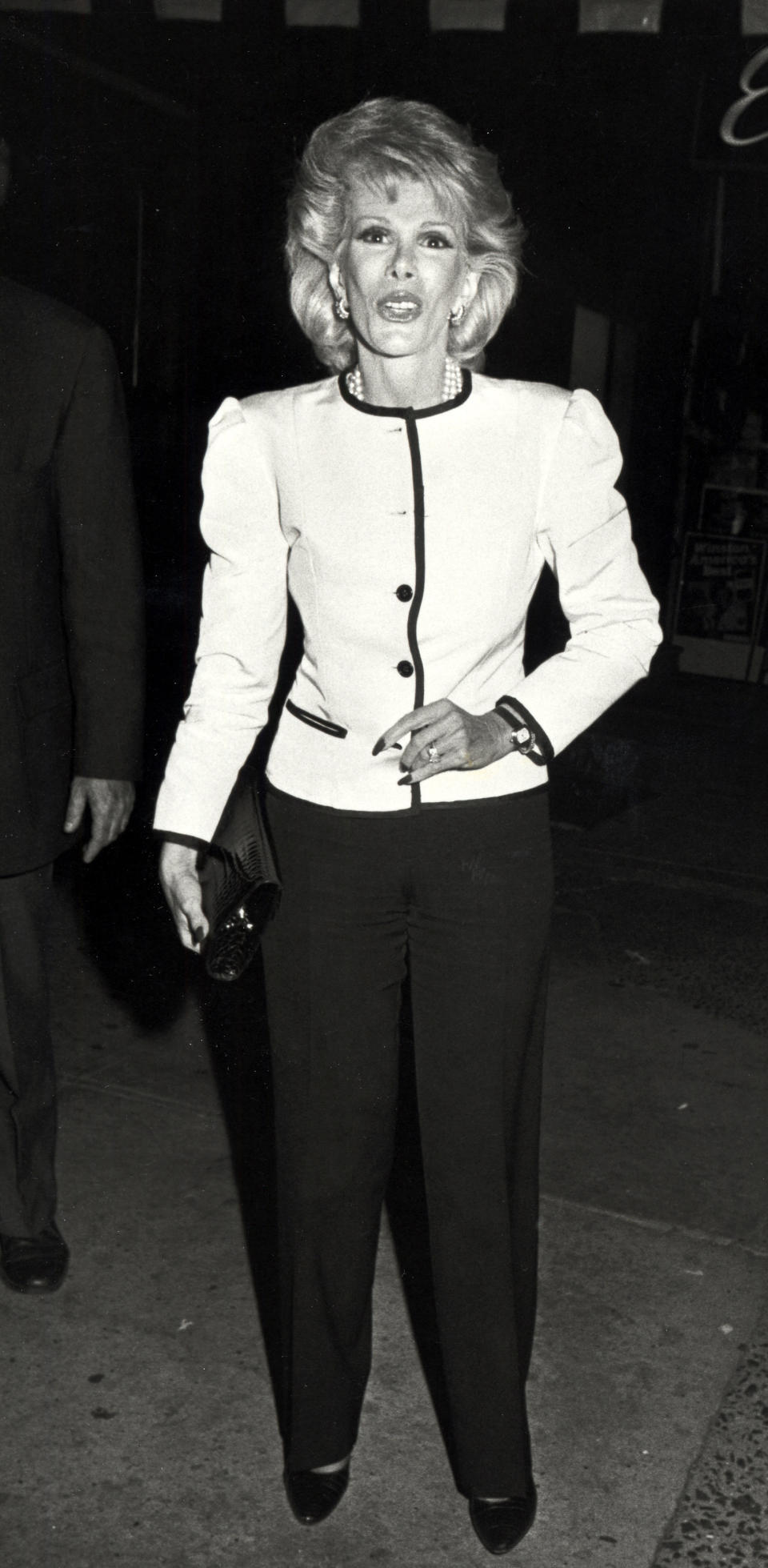 Joan Rivers at Elaine's Restaurant in New York City in 1984. (Ron Galella/WireImage)
