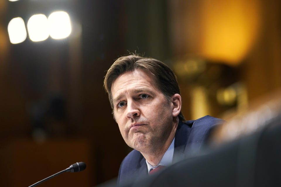Senate Intelligence Committee Hearing On SolarWinds Hack (Drew Angerer / Bloomberg via Getty Images file)