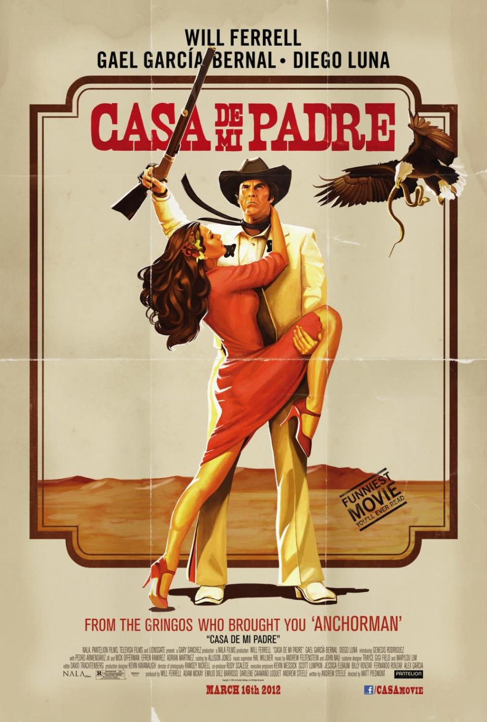 Best and Worst Movie Posters 2012  Casa de Mi Padre