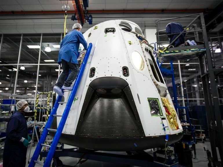 spacex dragon pad abort vehicle