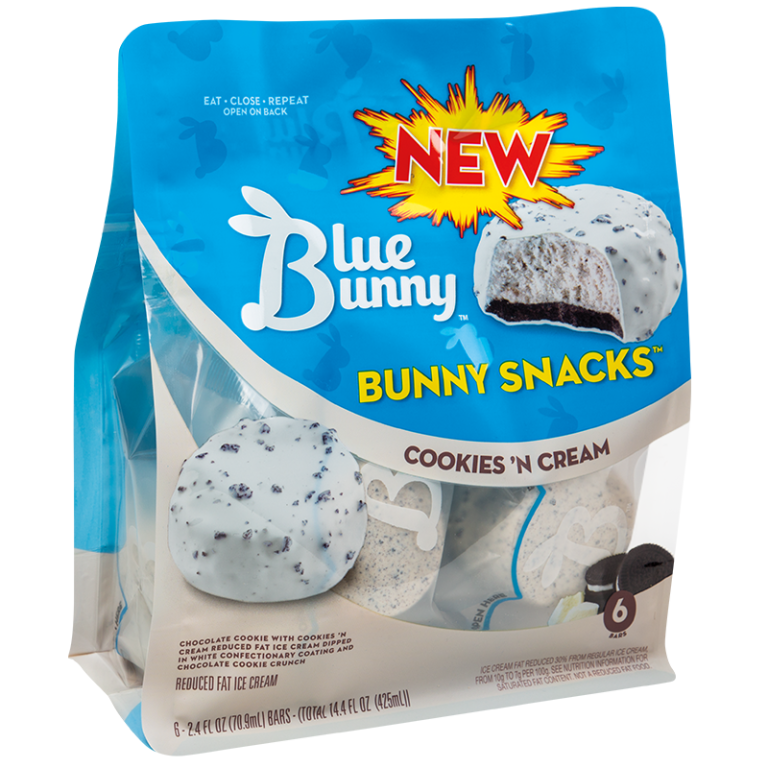 Blue Bunny Bunny Snacks