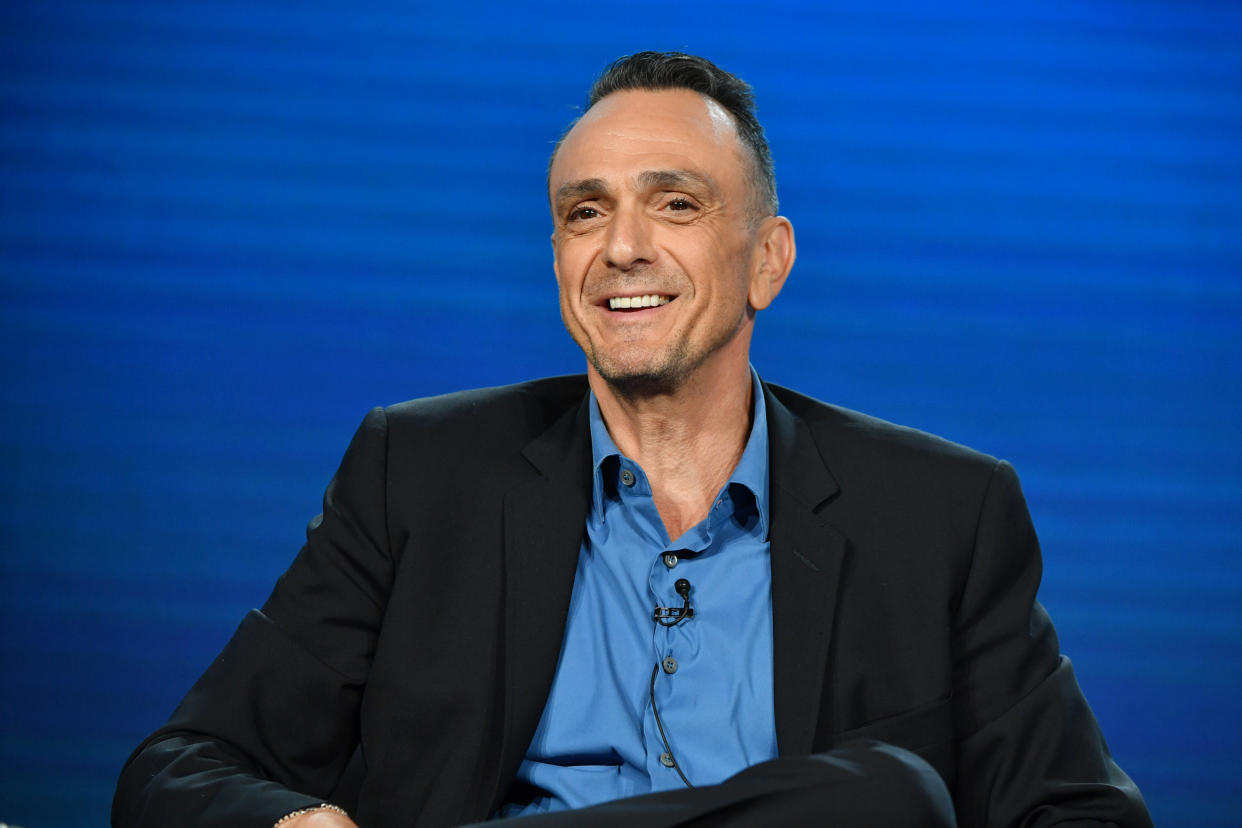 PASADENA, CALIFORNIA - JANUARY 16: Hank Azaria of "Brockmire" speaks during the IFC segment of the 2020 Winter TCA Press Tour at The Langham Huntington, Pasadena on January 16, 2020 in Pasadena, California. (Photo by Amy Sussman/Getty Images)