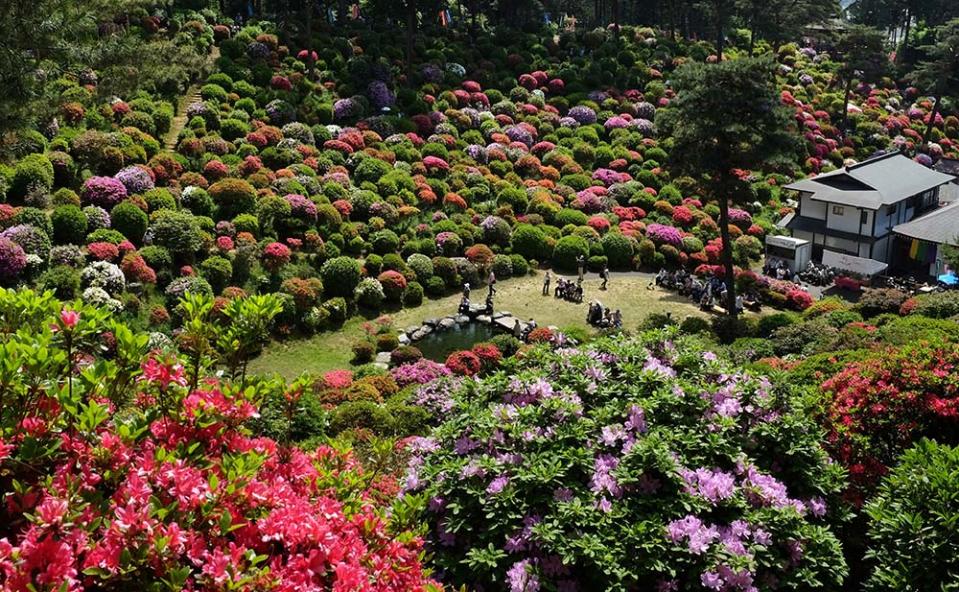 鹽船觀音寺（Photo credit should read KAZUHIRO NOGI/AFP, Image Source : Getty Editorial）