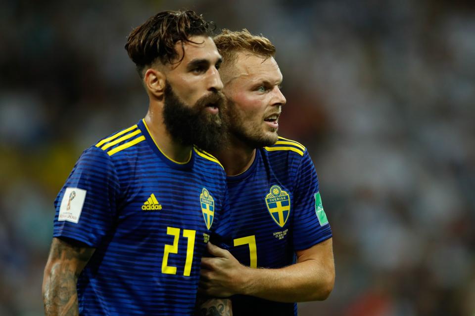 Jimmy Durmaz spielt bei der WM 2018 für die schwedische Nationalmannschaft. (Bild: Getty Images)