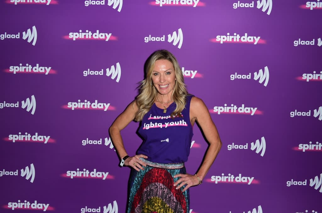 LOS ANGELES, CALIFORNIA - OCTOBER 19: Braunwyn Windham-Burke attends Justin Tranter And GLAAD Present "BEYOND" Spirit Day Concert on October 19, 2022 in Los Angeles, California. (Photo by Vivien Killilea/Getty Images for GLAAD )