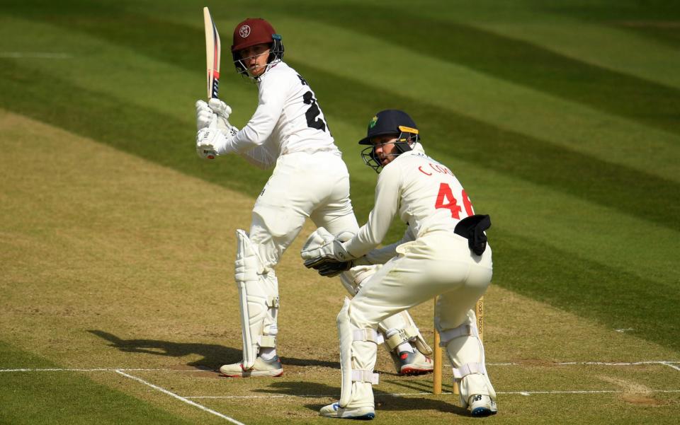 Tom Abell led his side with a century - GETTY IMAGES