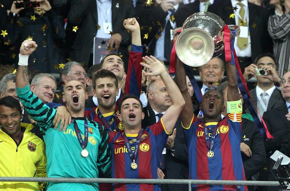 Barcelona beat Manchester United 3-1 to win the Champions League back in May 2011 (Nick Potts/PA) (PA Archive)