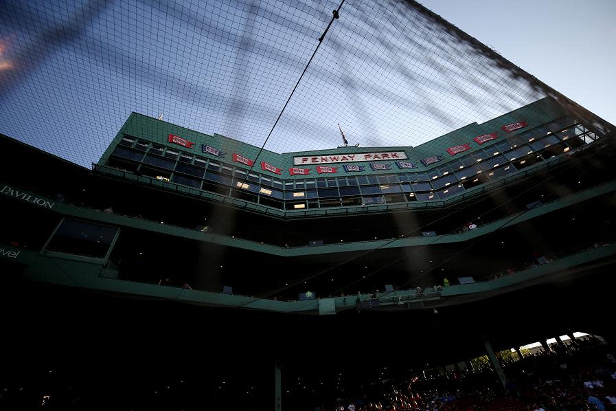 The Boston Red Sox are being sued for $9.5 million by a fan who suffered serious injuries after being hit by a foul ball in 2014. (AP)